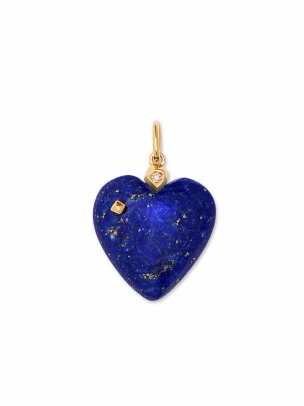 Kendra Scott Andie 18k Gols Vermeil Lapis Lazuli Diamond Pendant
